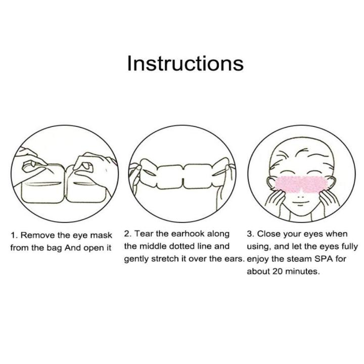 Steam%20Eye%20Mask%20Pad%201%20Pc%20(Lily%20Scent),%20Self-Heating%20Remove%20Dark%20Circles%20Eye%20Bags%20Eye%20Fatigue%20-%20Image%206