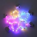 LED 2032 Button-Battery New Button Flashing String Lights Christmas Wedding Celebration Party Creative Flower Decoration Lights. 