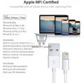 Apple Lightning to USB Cable (1m) (MD818). 