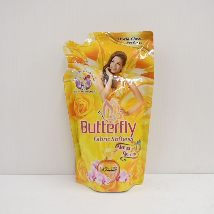 Butterfly Fabric Softener Summer Romance 600ml (Gold)