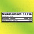 Kirkland Signature - Vitamin D3 50mcg 2000 IU (600 Sg). 