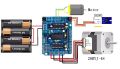 L293D Motor Driver Shield. 