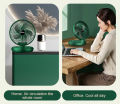 8 Inch Rechargeable USB Mini Foldable Fan Office Household Fan Desktop Portable Air Circulating Electric Fan. 