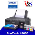 (Preorder) Printer Epson EcoTank L8050 Wi-Fi Photo Ink Tank Printer 6-color ink with genuine ink ready to use. 