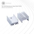 TO-220 Aluminum Heat Sink YK20 (Silver,15x10x20mm) - CE Store. 