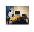 L Shape Working Desk (L 4' / 3.5' * W 20",H 2.5'). 