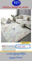Rainbow color design fur carpet (4'x6' & 6'x6.5') သက်တန့်ဒီဇိုင်းမွှေနုကော်ဇော. 