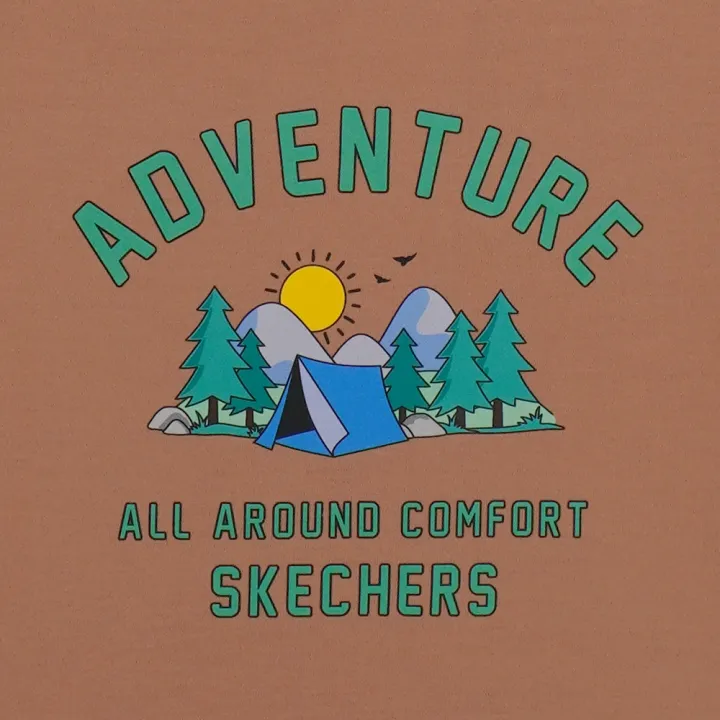 (Preorder)%C2%A0Skechers%20Skechers%20Boys%20Adventure%20Short%20Sleeve%20Tee%20-%20SL224B175-BRWN%20-%20Image%205