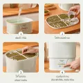 (Preorder) kawu Bean sprout machine, power 28 watts, for sprouting beans, planting vegetables, multi-function, can make yogurt and natto, model DY801C. 