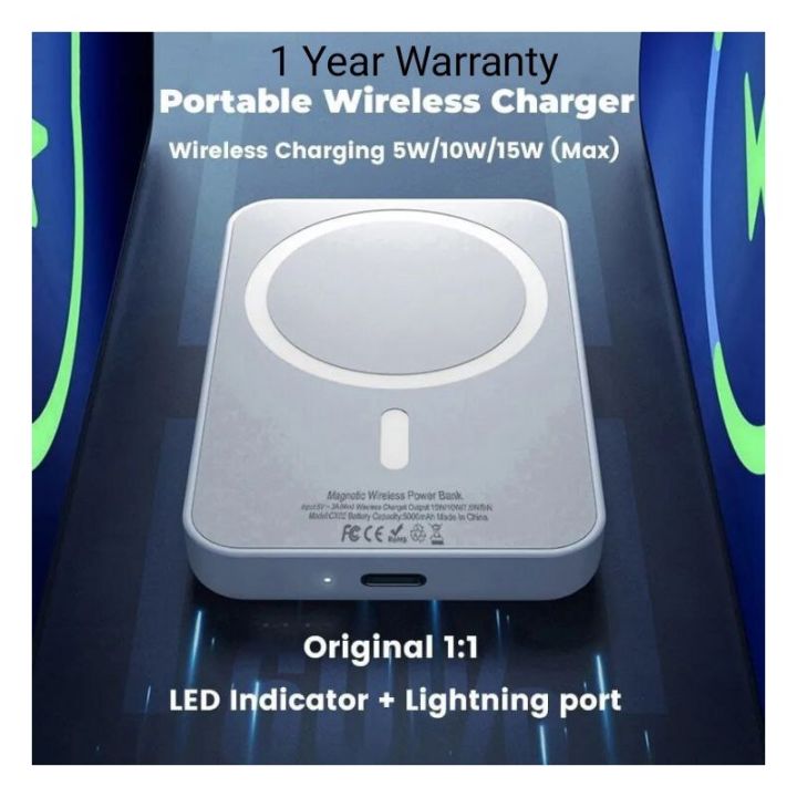 Iphone%20Apple%2010,000mAh%20%20Original%20Macsafe%20Powerbank%20Magnetic%20Wireless%20Power%20Bank%20For%20iPhone%2012%2013%2014%2015%20Pro%20Max%2015Plus%20Spare%20External%20Battery%201%20Year%20Warranty%20-%20Image%203