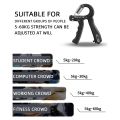 [FC] 5-60kg Adjustable Smart counting Hand Grip Strengthener. 