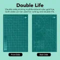 A4/A3/A2/A1 Self Healing Cutting Mat | Cutting Pad | Craft Cutting Board | Non-Slip Surface For Fabric | Double Sided Line Guides Self Healing Craft Mat | Desk DIY Handmade Stickers Cutting Plate Office Supplies | PVC Patchwork Cut Pad Durable Tools. 