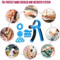 (5pcs/Set) Grip Trainer Kit Hand Gripper Grip Strengthener Hand Grips Forearm Exerciser Grip Adjustable Resistance. 