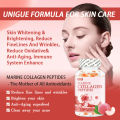 ဋ (30 tablets) VTEAY Collagen Gummy, white skin, peach flavor, marine collagen peptide gummy, MARINE COLLAGEN PEPTIDES. 