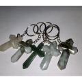 Myanmar Jade Keychain (Cross) ကျောက်စိမ်းသော့ချိတ်. 