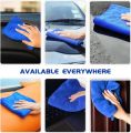 Brown Microfiber Cleaning Cloth Absorbent Car Washing Towel Polish Cloth 42 x 65cm. 
