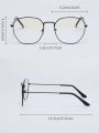 Blue Light Blocking Glasses Retro Round Game Glasses  Frame for Women Men, Anti Eye Eye Strain Reading Gaming Glasses. 