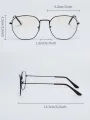 Blue Light Blocking Glasses Retro Round Game Glasses  Frame for Women Men, Anti Eye Eye Strain Reading Gaming Glasses. 