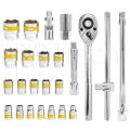 (Preorder) DELTON King Tools wrench tool set, 24-piece block set, size 1/2 inch (4 inch) KING TOOLS SERIES model DKT-24PCS  4.7  654 Ratings 1.5k Sold. 