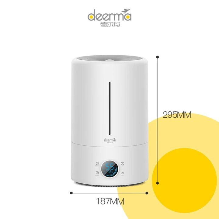 Deerma%20F628S%205L%20Large%20Capacity%20Household%20Mute%20Air%20Humidifier%20digital%20screen%20ultrasonic%20air%20purifier%20humidifier%20Purifying%20Humidifier%20Aroma%20%5BWarranty%201%20Year%20%5D%20-%20Image%202