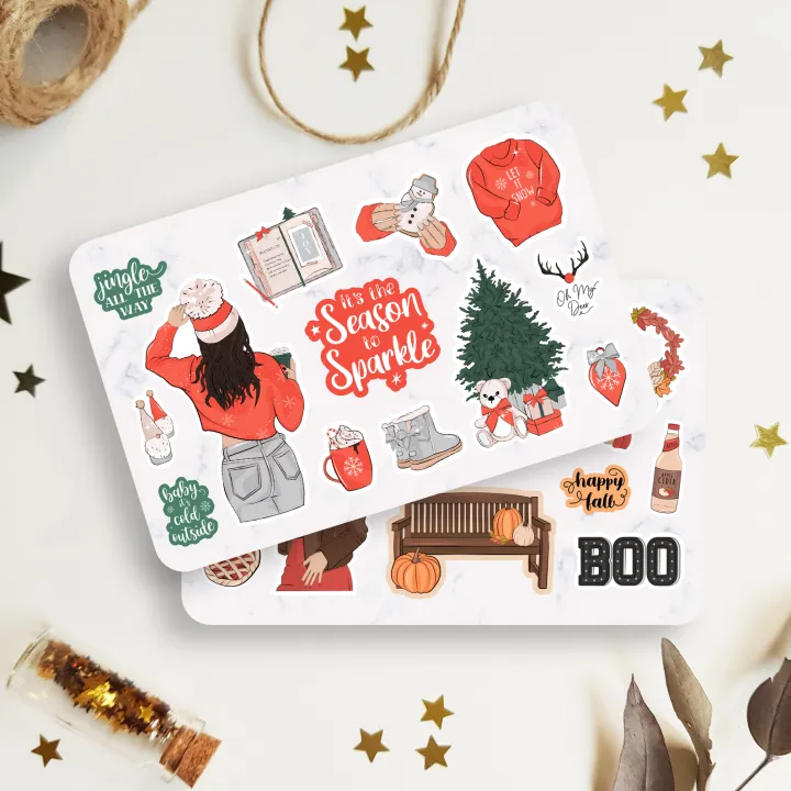 Seasonal%20Girl,%20Pumpkin%20-%20Winter%20Season%20Sticker%20Sheet%20-%202%20Stickers%20Sheet%20%20Kiss%20Cut%20Stickers%20for%20Planners%20%20Journals%20and%20Scrapbooking%20%20Laptop%20Sticker%20%20Car%20Sticker%20%20Phone%20Sticker%20%20Waterbottle%20Sticker%20%20Wall%20Sticker%20%20Waterproof%20Sticker%20-%20Image%203