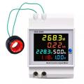 6in1 Din Rail AC Power Monitor Meter. 