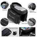 (Preorder)WEST BIKING Bicycle Front Bag Frame High Quality MTB Bike Bag Cycling Equipment Waterproof Touch Screen Top Tube Phone Bag စက်ဘီးအိတ်. 