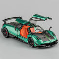 (Preorder) Model 1:24 Pagani Huayra BC Sound Light Car Diecast Alloy Car Lovers Collection Birthday Gift for Children Boys Toys Metal Gift ကလေးကစားစရာအရုပ်ကား. 
