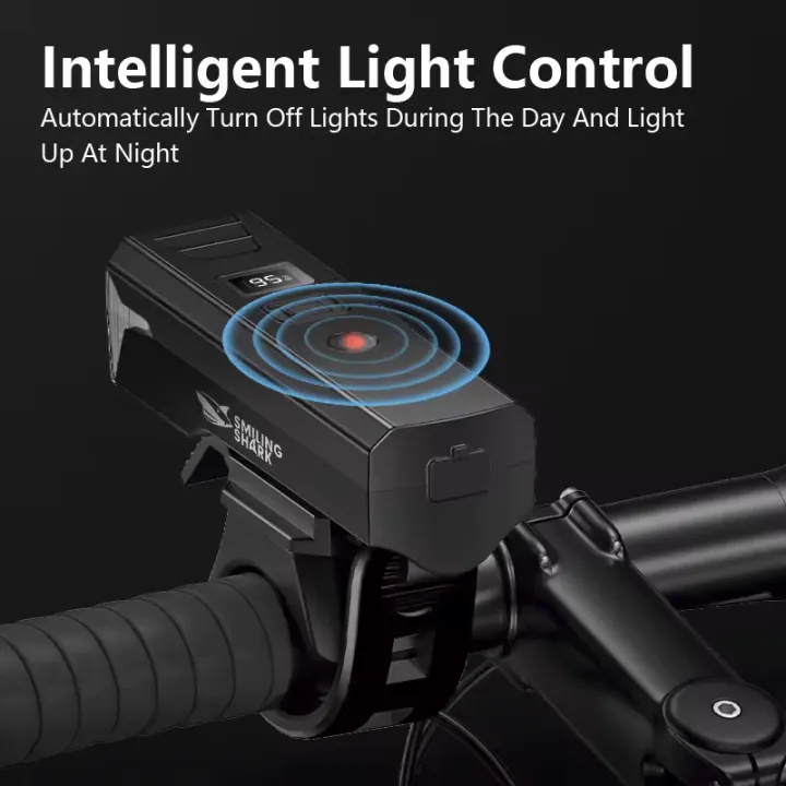 Smiling%20Shark%20Multifunctional%20Ultra%20Bright%203%20Modes%20LED%20Bike%20Light%20USB%20Rechargeable%20Handlebar%20Mounted%20Bicycle%20Headlilght%20Riding%20Light%20for%20Outdoor%20Cycling%20Camping%20(Model:QX-D421)%20-%20Image%205