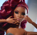 (Preorder)Barbie Signature Looks Doll Barbie Signature Red Curly Hairstyle (HCB77 ID) ကလေးကစားစရာအရုပ် . 