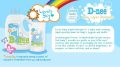 Dnee Baby Liquid Detergent Lovely Sky D-nee 960ml Bottle. 