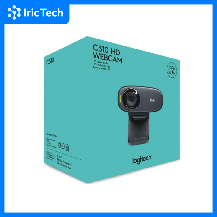 Logitech C310 HD 720p USB Webcam For Online Zoom Meeting Video Call