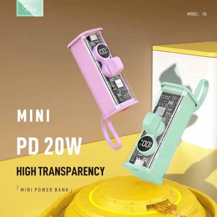 Konfulon%20J-16%20(5000mAh)%20Fast%20Charging%20PD%2020W%20Built-in%20Cable%20Power%20Bank%20-%20Image%202