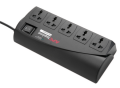 Schneider APC Personal SurgeArrest 5 outlet 230V Socket Extension. 