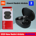 Redmi Airdots 2 TWS Bluetooth Earphone Stereo bass BT 5.0 Eeadphones With Mic Handsfree Earbuds AI Control. 