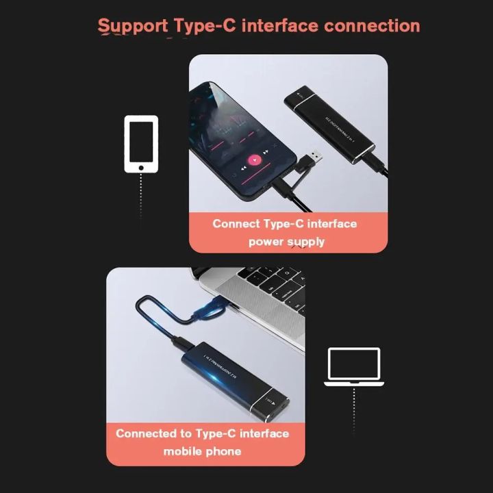 USB%203.1%20Type%20C%20Dual%20Protocol%20M2%20SSD%20Case%20M.2%20NVME%20NGFF%20SATA%20SSD%20Enclosure%20Adapter%2010Gbps%20External%20Enclosure%20Supports%20M%20and%20B&M%20Keys%20-%20Image%206