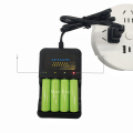 AA/AAA/9v battery charger No. 5 No. 7 1.2V charger Ni-MH Ni-Cd battery  intelligent charger. 