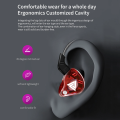 QKZ AK6 Copper Driver HiFi Earphones In Ear Sport Headphones ports Wired Earphones With Microphone Noise Cancelling Headset. 