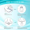 Unisex Stop Snoring Anti Snore Free Sleep Silicone Magnetic Nose Clip. 