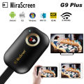 Tech Infinite G9 Plus HDMI Wireless Display Receiver 5G/2.4G WIFI 4K 1080P Mobile Screen Cast Mirroring Adapter Dongle for iPhone Mac iOS Android to TV Projector Support Miracast Airplay DLNA No Switching. 