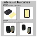 CACAZ wireless doorbell,  DC wireless doorbell, operating range 30 meters Battery Version ကြိုးမဲ့လူခေါ်ခေါင်းလောင်း. 