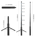 (Preorder) PULUZ Invisible Selfie Stick 1.22m With Tripod for Insta360 X4/X3 (Black). 