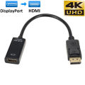 DP to HDMI Adapter Converter 4K 1080P Male to Female DisplayPort to HDMI-Compatible Video Audio Adapter Cable for PC TV Laptop. 