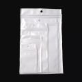 Zip Lock Bag Transparent White (10Pcs). 