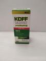 Koff Cough Suppressant&Antihistamine Syrup 100ml(Peppermint). 