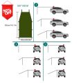 (Preorder) Camping Tent Sleeping Tent ▤﹍Outdoor Tent Camping Tent Car Side Tent Car Tent Car Camping Shelter Shade Side Roof Top Tent Awning Hiking Field Tent. 