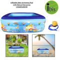 iBis_ Inflatable Baby Swimming Pool with manual foot pump (120x85x40)CM (၄ ပေ ရေကူးကန်). 