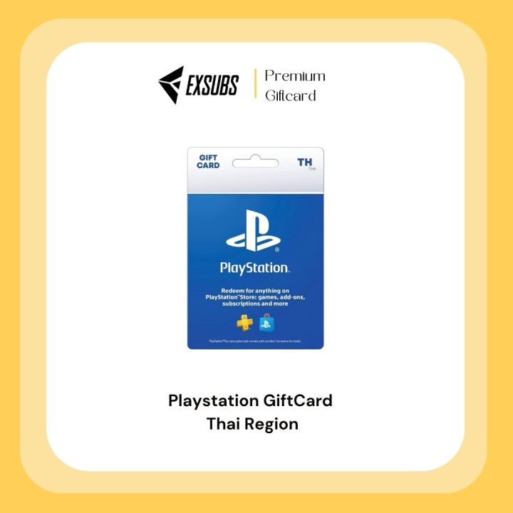 PlayStation Gift Card THB 500 / 1000 / 2000 (Thailand Region) | PSN Wallet Top-Up for PS5 / PS4 / PS3