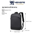 (Preorder) Menspe Backpack Laptop Bag Anti-theft Multi-purpose Large Capacity 15.6 Inch For Men အမျိုးသားကျောပိုးအိတ်. 
