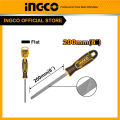(Preorder) INGCO 8 inch flat steel file HSFF088. 